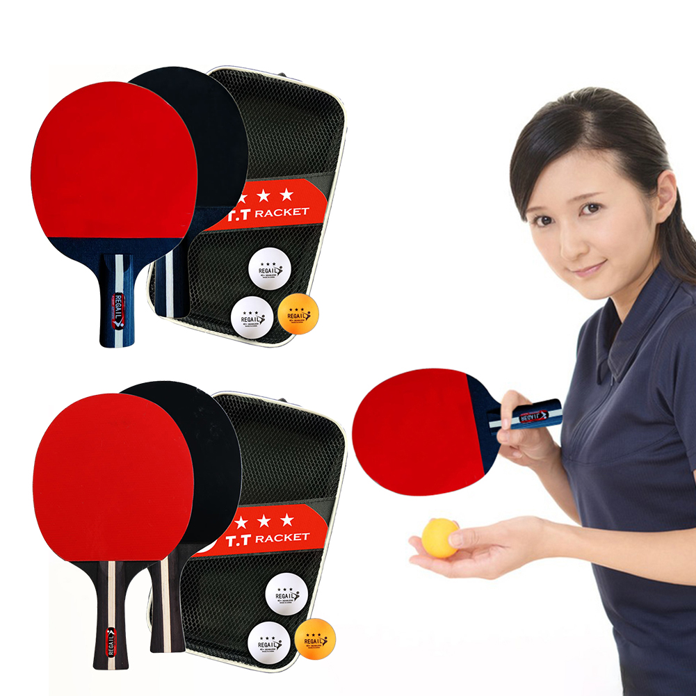 卓球ラケット,バッグ付き,ピンポンラケット,2ラケット,3ボ - Table Tennis Olympics のレビューと価格