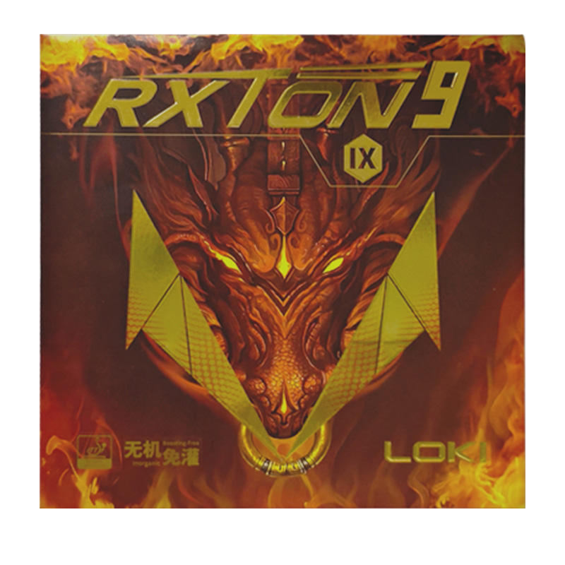 LOKI RXTON 9 テーブルテニスラバー マーケットバ - Table Tennis Loki のレビューと価格