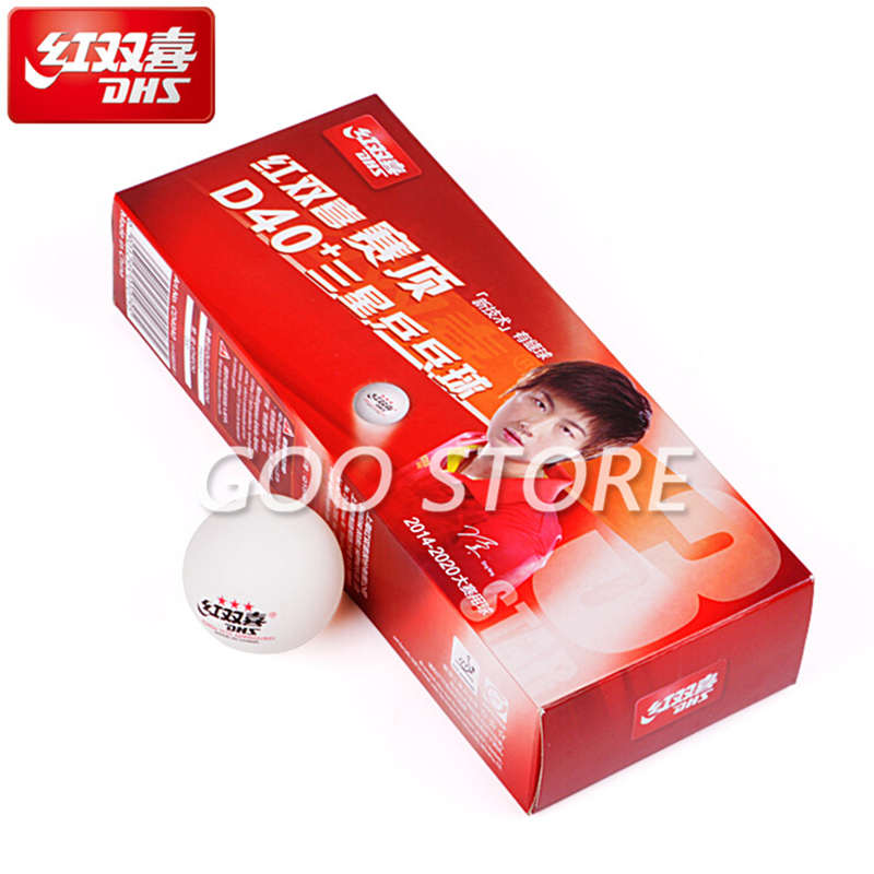 DHS 3 スター D40+ 卓球ボール 3 スター新素材  - Table Tennis Olympics のレビューと価格