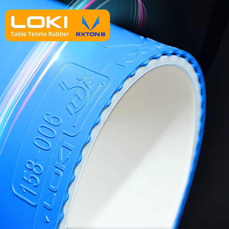 オリジナル LOKI RXTON 1&3 ブルーピンク卓球ラ - Table Tennis Loki のレビューと価格